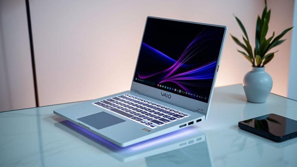 Review Notebook VAIO F14, 13ª gen Intel Core i7, 32GB 1TB SSD, 14” Full HD Antirreflexo, Windows 11 Home, Warm White